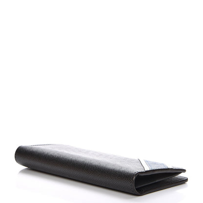 Louis Vuitton Taiga Stripe Brazza Wallet Ardoise 4 of 8