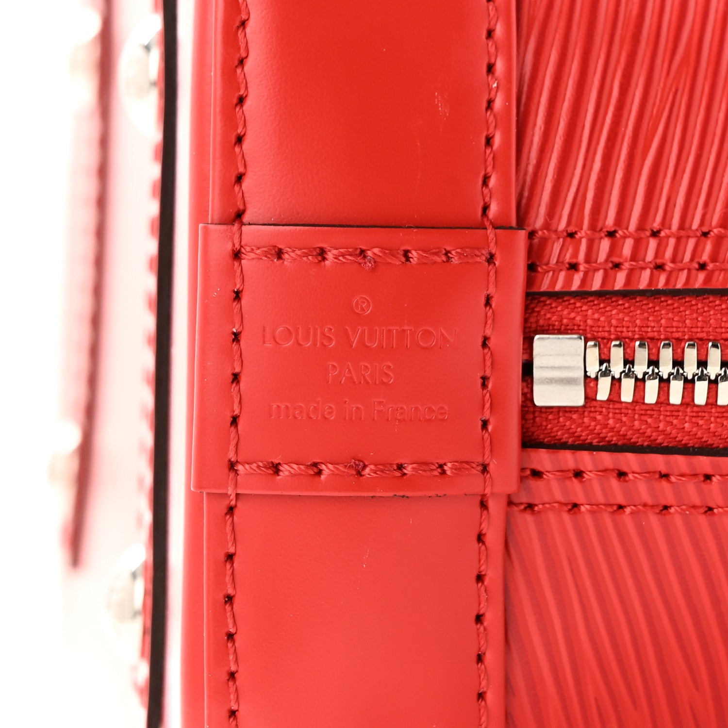 Louis Vuitton Epi Alma BB Coquelicot 6 of 11