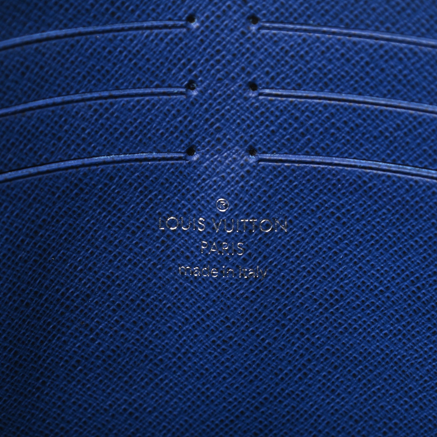 Louis Vuitton Monogram Eclipse Pochette Voyage MM Pacific Blue 6 of 7