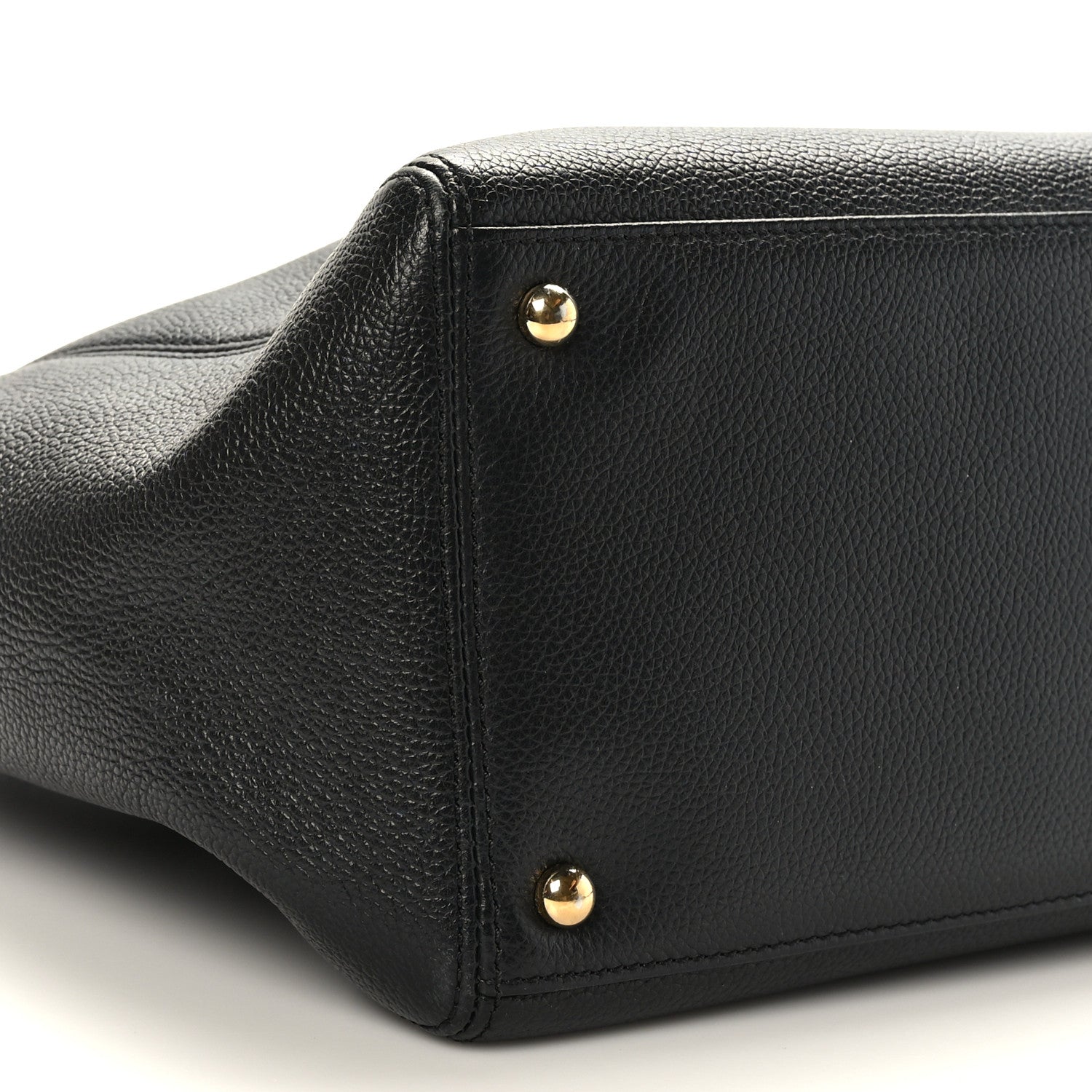 Chanel Calfskin Cerf Executive Shopper Tote Black 8 of 9