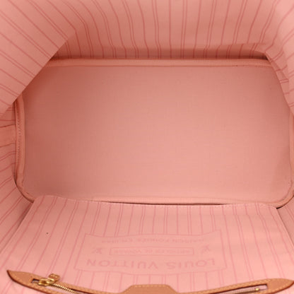 Louis Vuitton Damier Azur Neo Neverfull MM Rose Ballerine 6 of 11