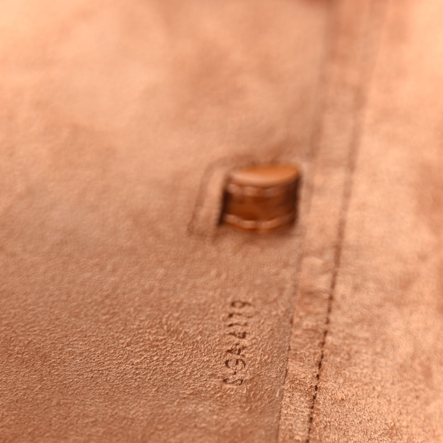 Calfskin Crocodile Embossed Nano Belt Bag Camel