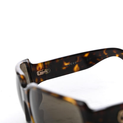 Gucci Acetate Square Frame GG 2563/S Sunglasses Tortoise 4 of 6