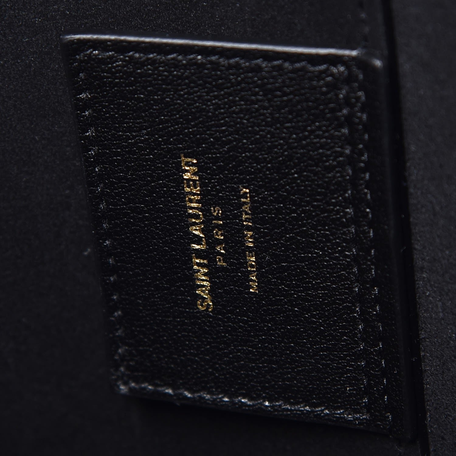 Saint Laurent Calfskin Large Shopping Tote Black 6 of 10