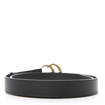 Gucci Calfskin Double G 30mm Belt 95 38 Black 2 of 6
