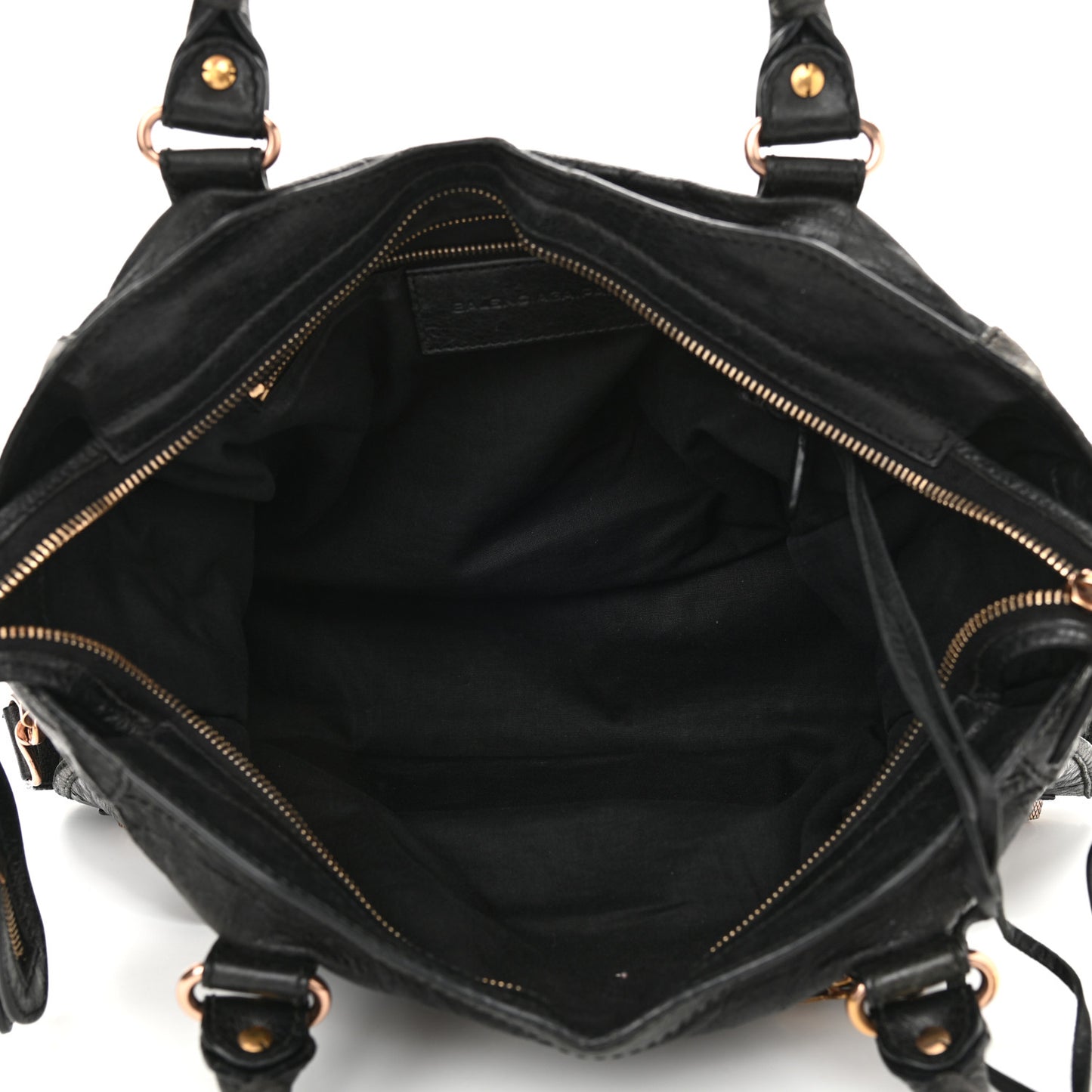 Agneau Giant 12 Gold Hardware City Black