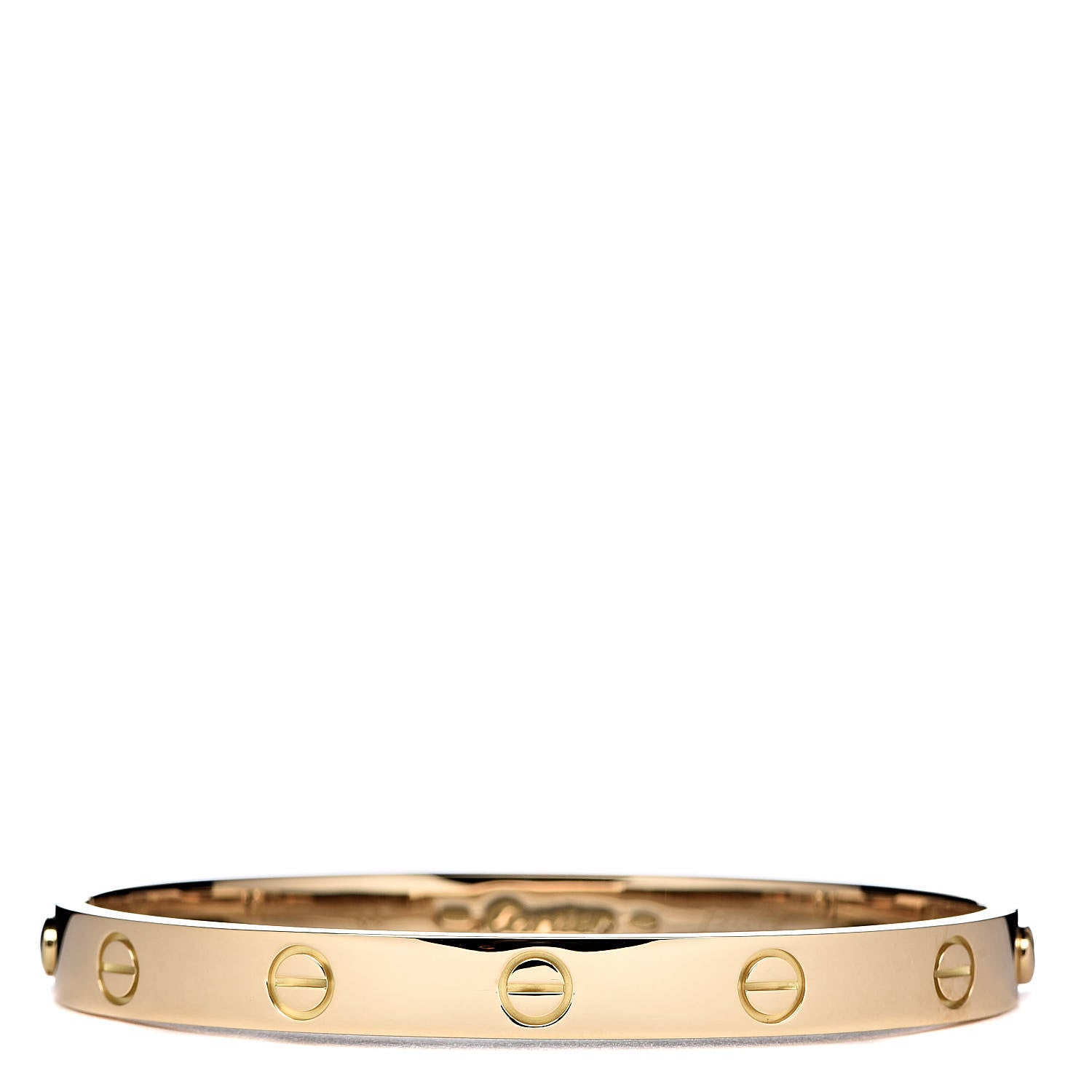 Cartier 18K Yellow Gold LOVE Bracelet 17 1 of 5