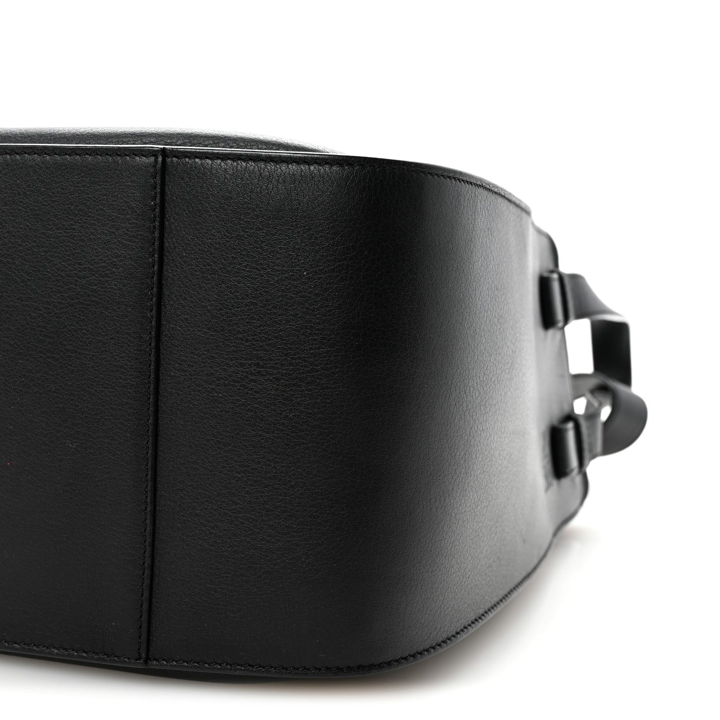 Calfskin Small Hammock Shoulder Bag Black