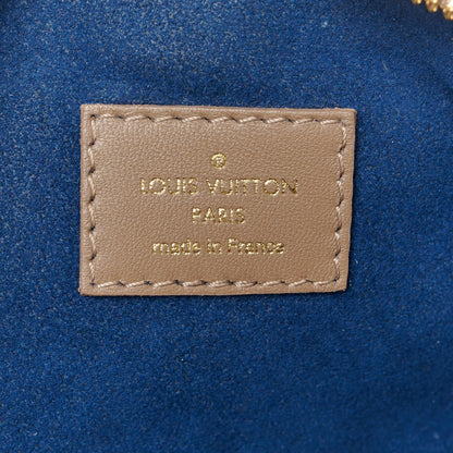 Louis Vuitton Lambskin Embossed Monogram Coussin MM Taupe 8 of 12