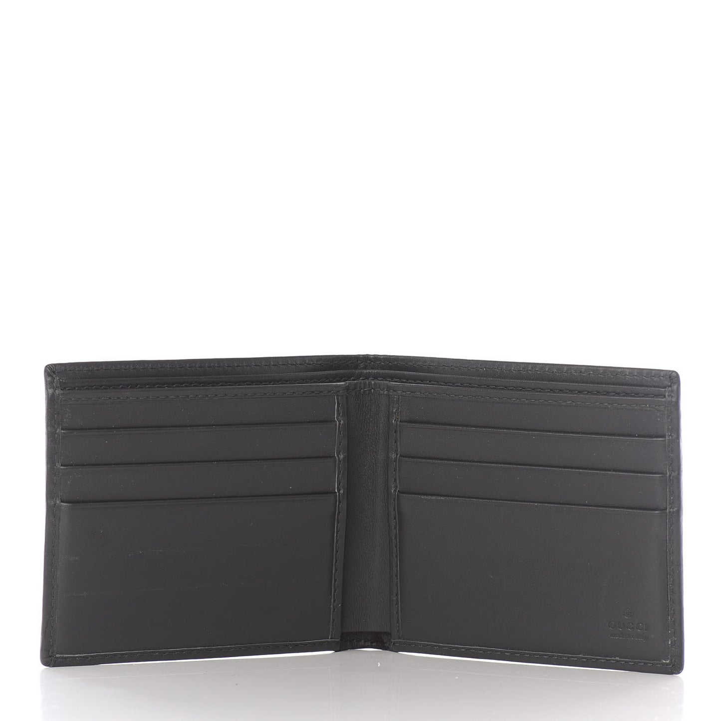 Imprime Monogram Bi-Fold Wallet Grey