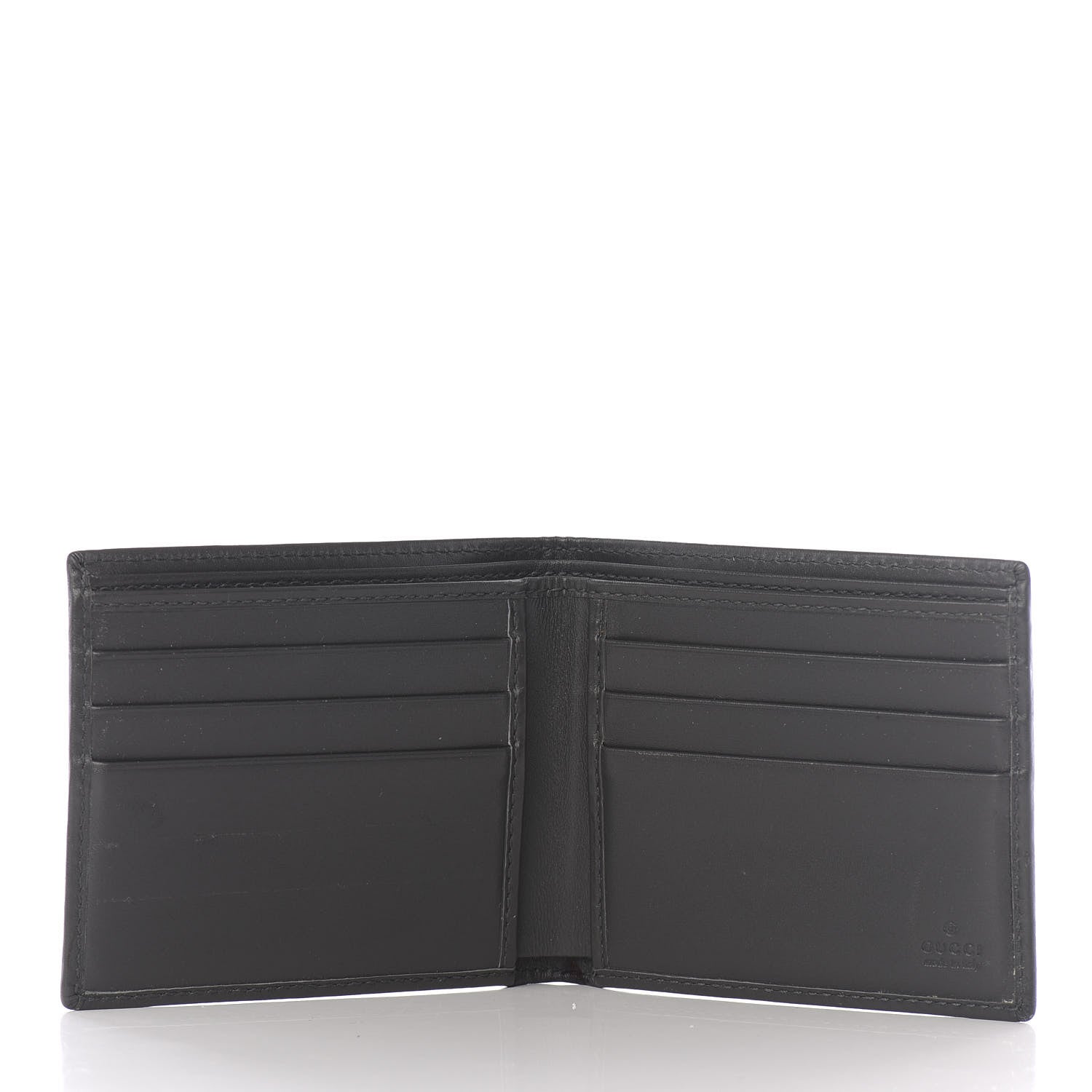 Gucci Imprime Monogram Bi-Fold Wallet Grey 4 of 9