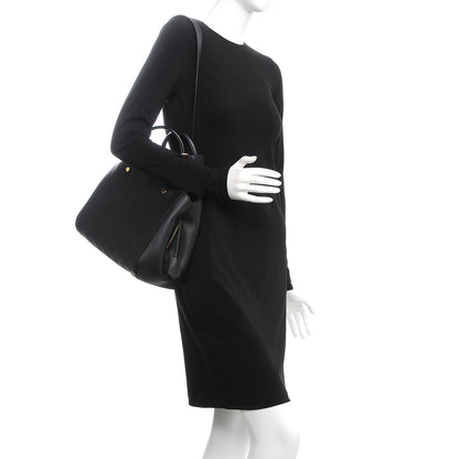 Louis Vuitton Empreinte Montaigne MM Black 2 of 8