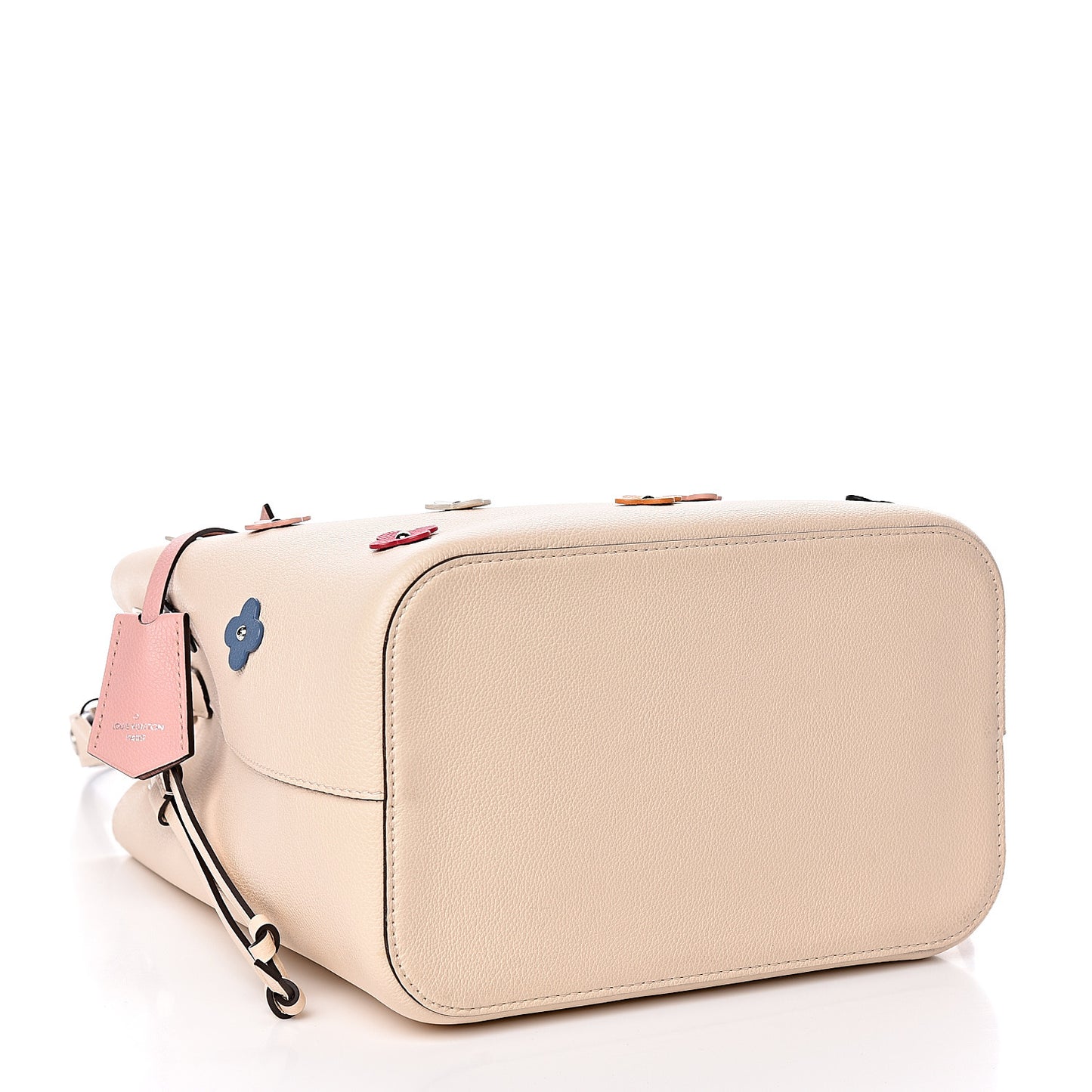 Calfskin Flowers Lockme Bucket Creme