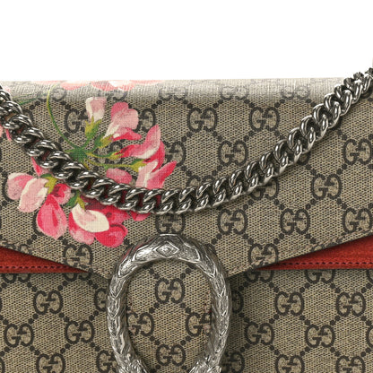 Gucci GG Supreme Monogram Blooms Small Dionysus Shoulder Bag Beige Multicolor Dry Rose 8 of 12