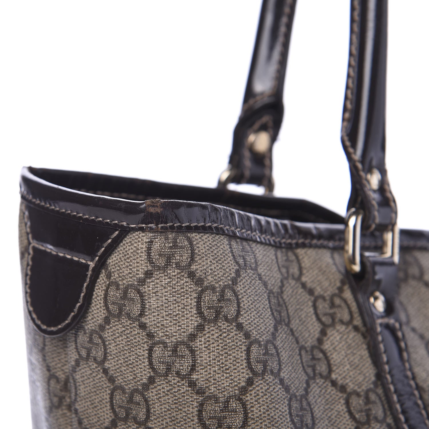 Gucci GG Plus Monogram Medium Joy Tote Brown 12 of 17