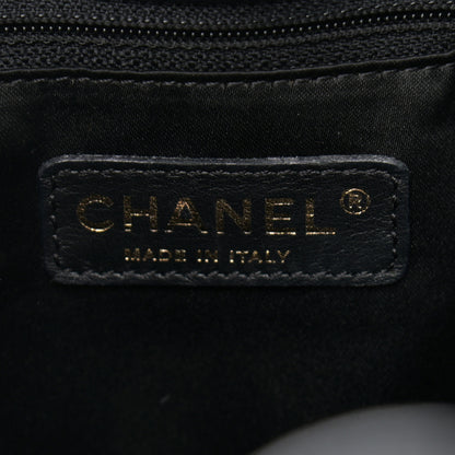 Chanel Caviar Quilted Petit Shopping Tote PST Black 6 of 12