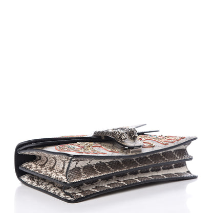 Gucci GG Supreme Monogram Elaphe Elephant Embroidered Small Dionysus Shoulder Bag 4 of 11