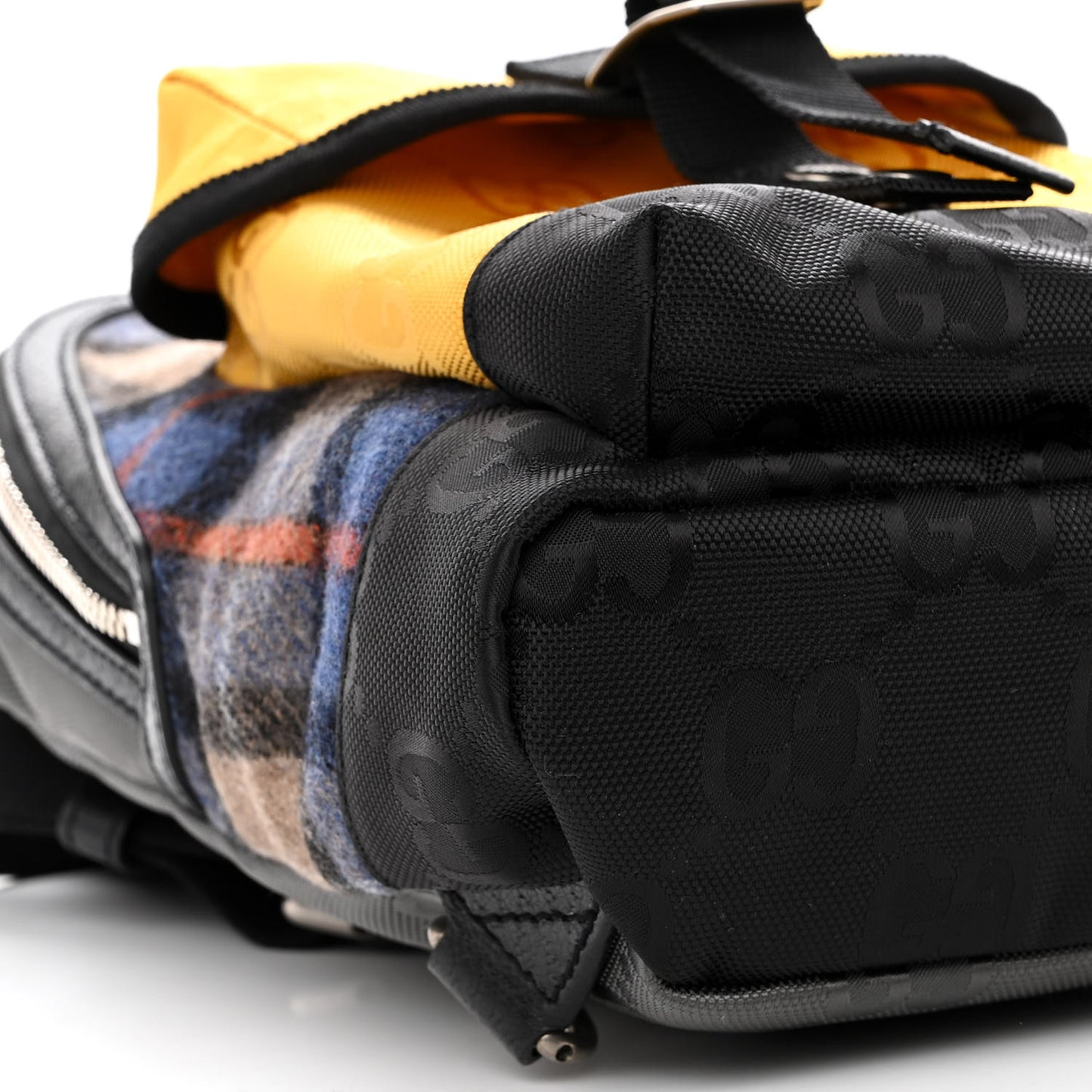 Wool Econyl Nylon Monogram Off The Grid Sling Backpack Crop Multicolor