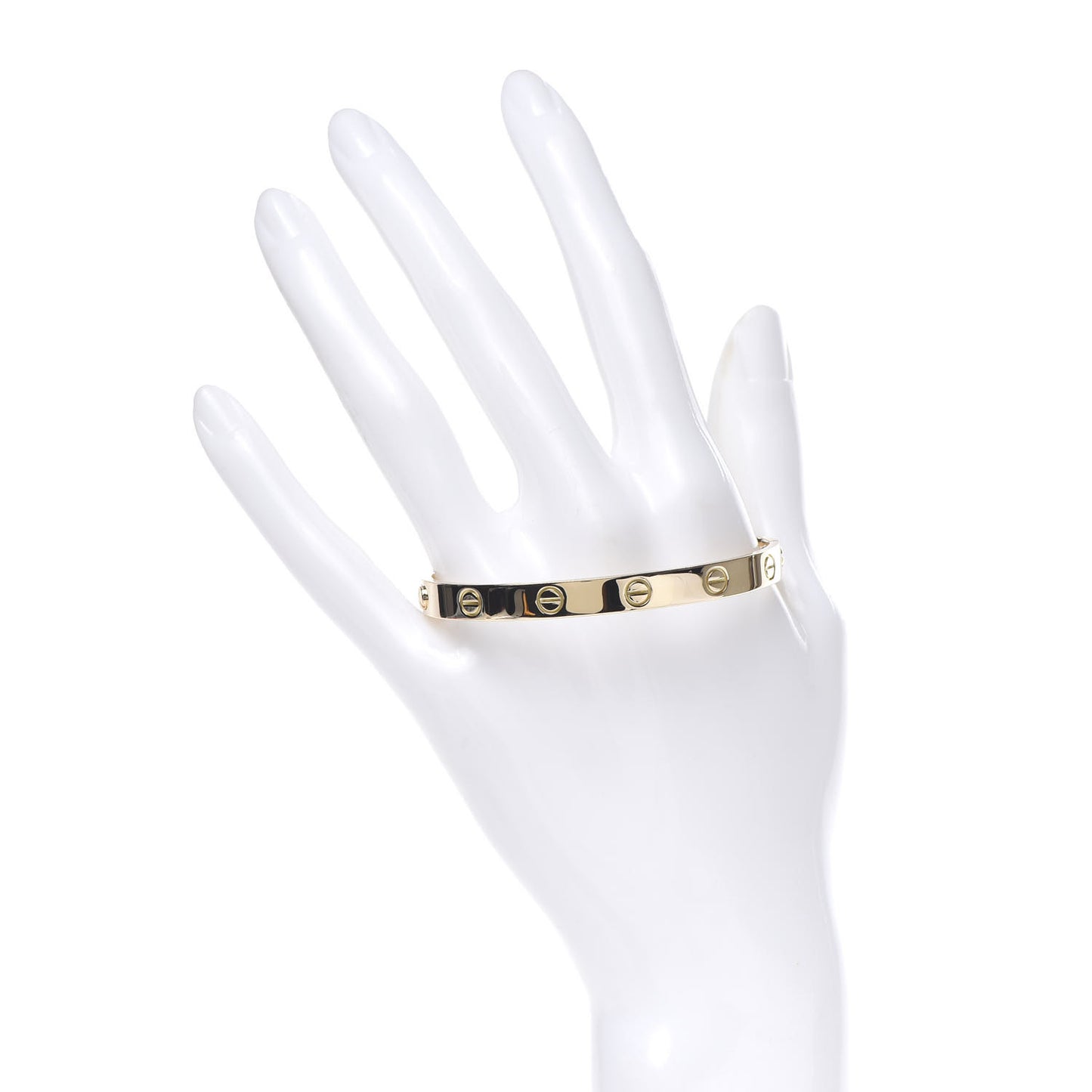 18K Yellow Gold LOVE Bracelet 17
