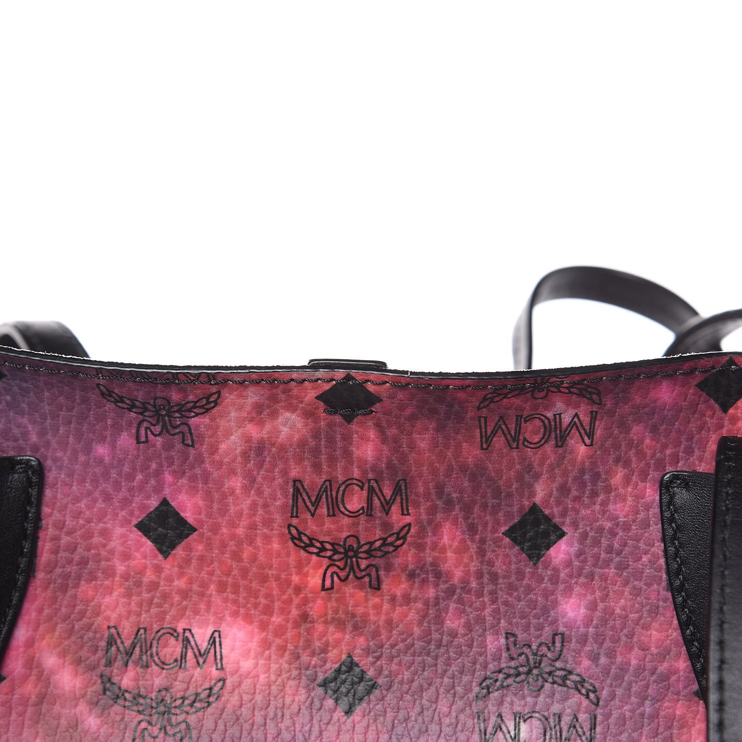 MCM Galaxy Visetos Medium Shopper Tote Multicolor 12 of 13