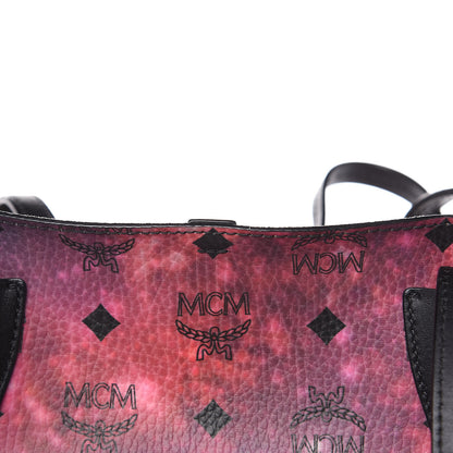 MCM Galaxy Visetos Medium Shopper Tote Multicolor 12 of 13