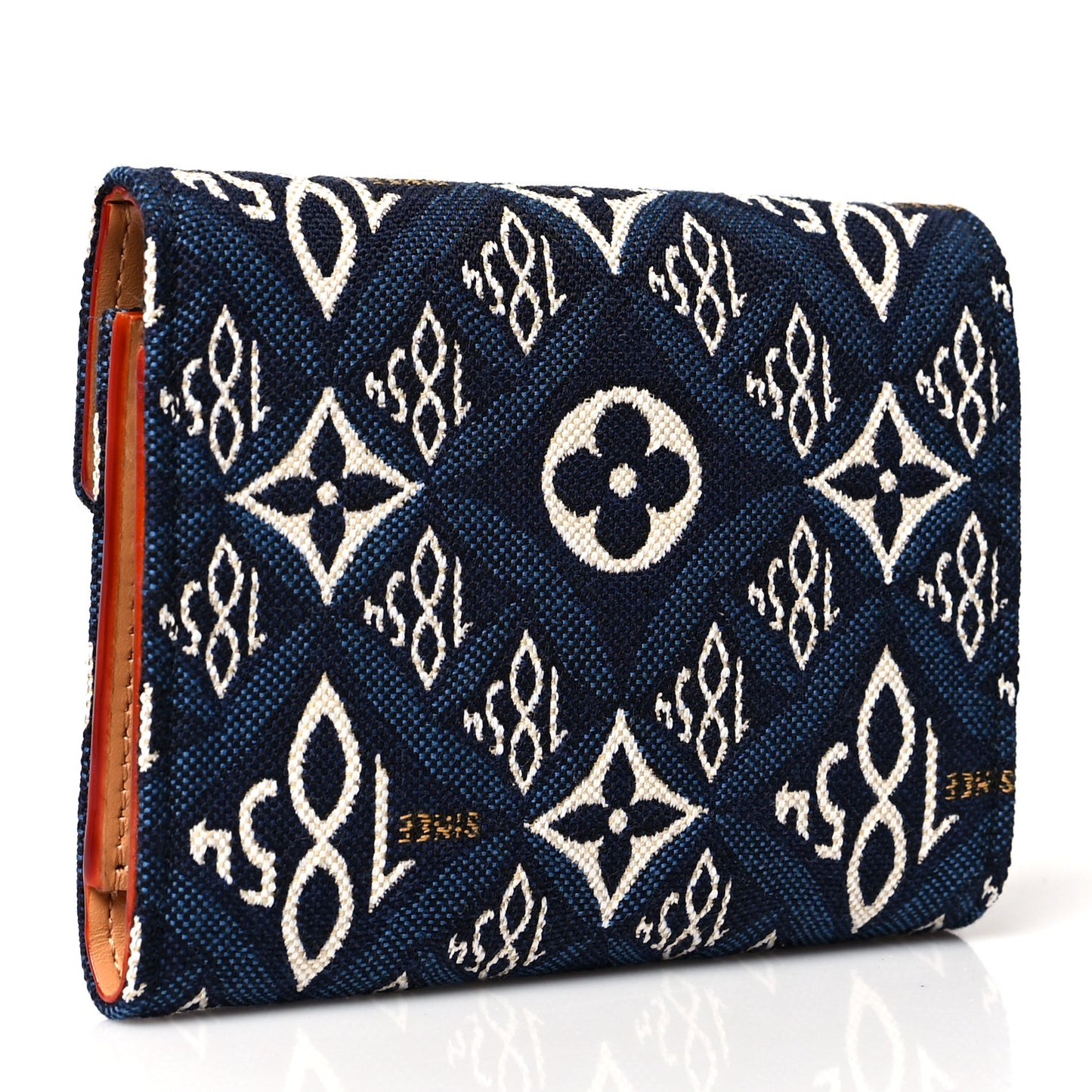Jacquard Since 1854 Victorine Wallet Blue