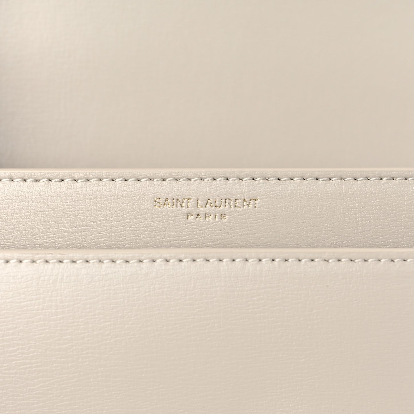 Smooth Calfskin Medium Monogram Sunset Satchel Blanc Vintage