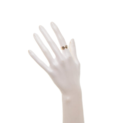 Cartier 18K Pink Yellow White Gold C De Ring 49 4.75 2 of 6