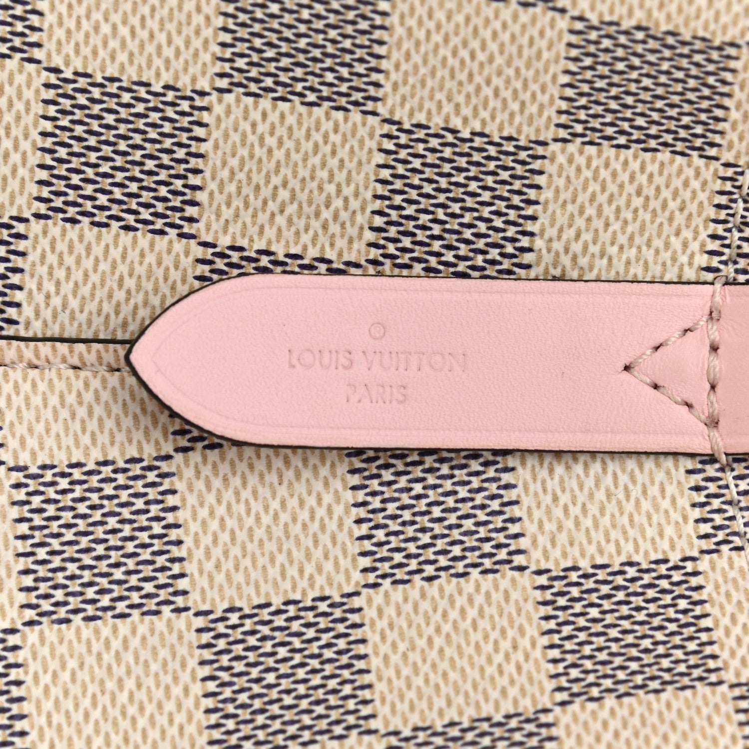 Louis Vuitton Damier Azur Neonoe MM Eau De Rose 6 of 10