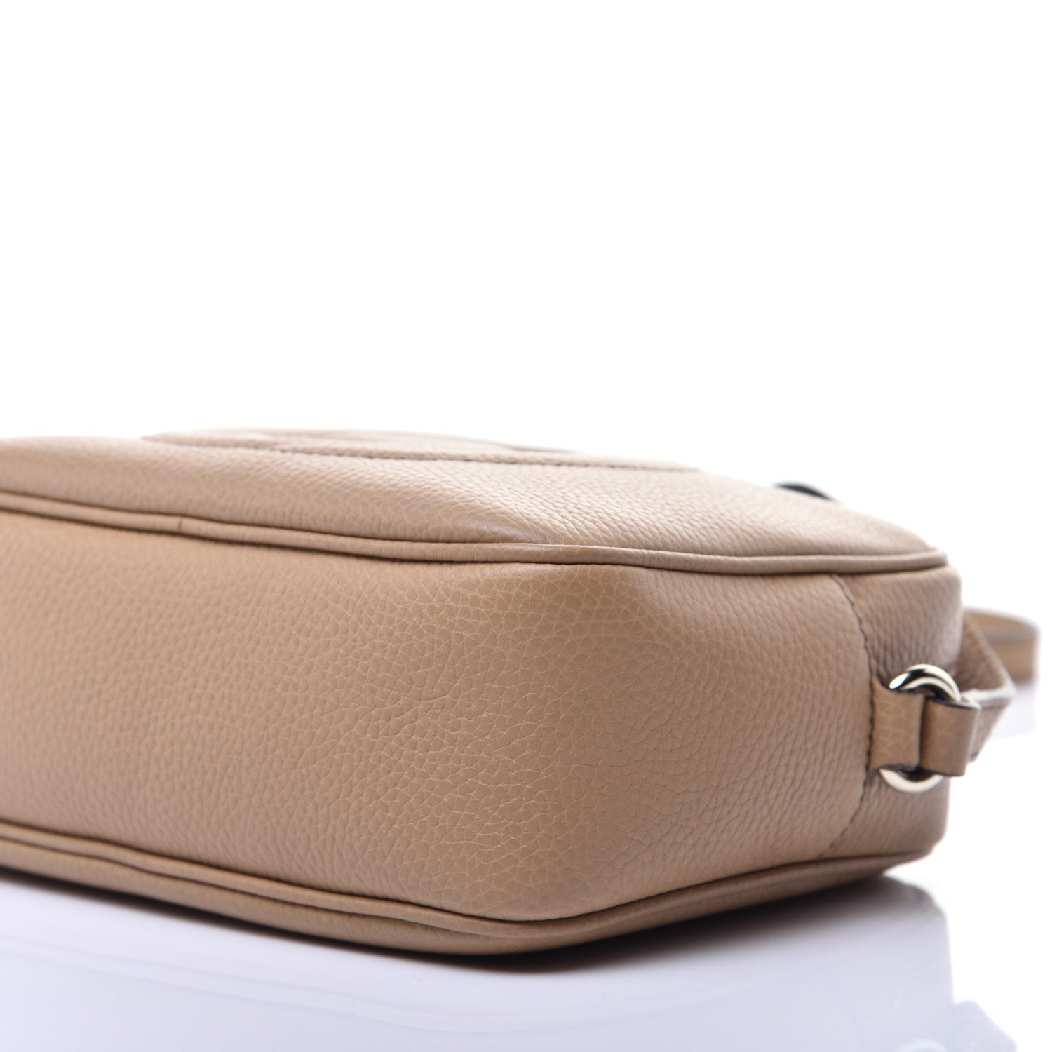 Gucci Pebbled Calfskin Small Soho Disco Bag Rose Beige 5 of 8