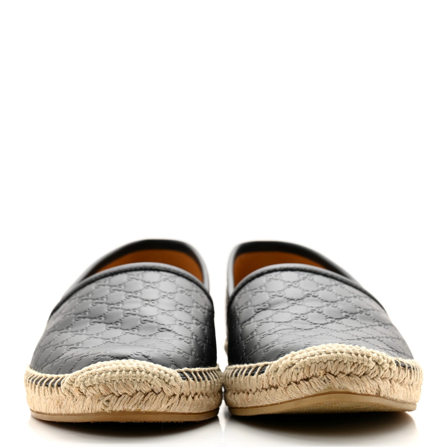 Gucci Microguccissima Signature Espadrilles 38 Black 2 of 12