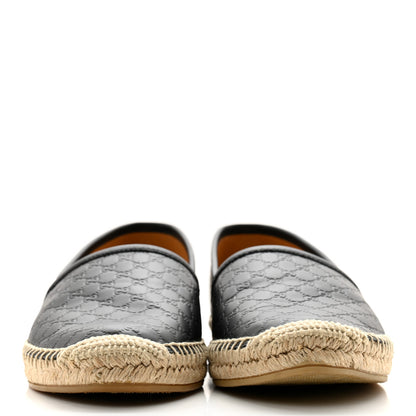 Gucci Microguccissima Signature Espadrilles 38 Black 2 of 12