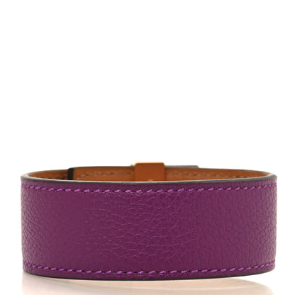 Hermes Evercolor Collier de Chien 24 Bracelet T3 Anemone 3 of 6