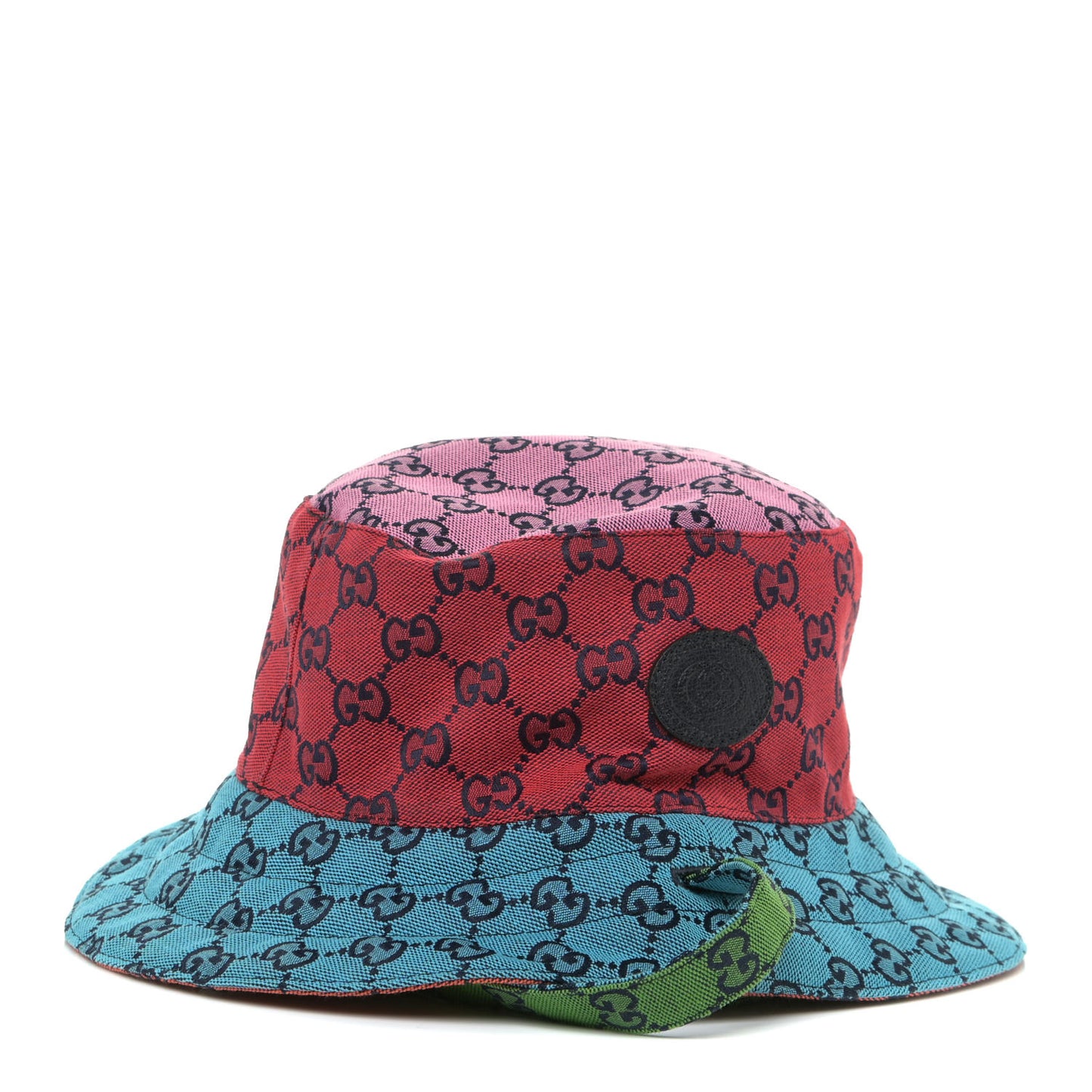 Monogram Multicolor Reversible Bucket Hat Yellow Multicolor