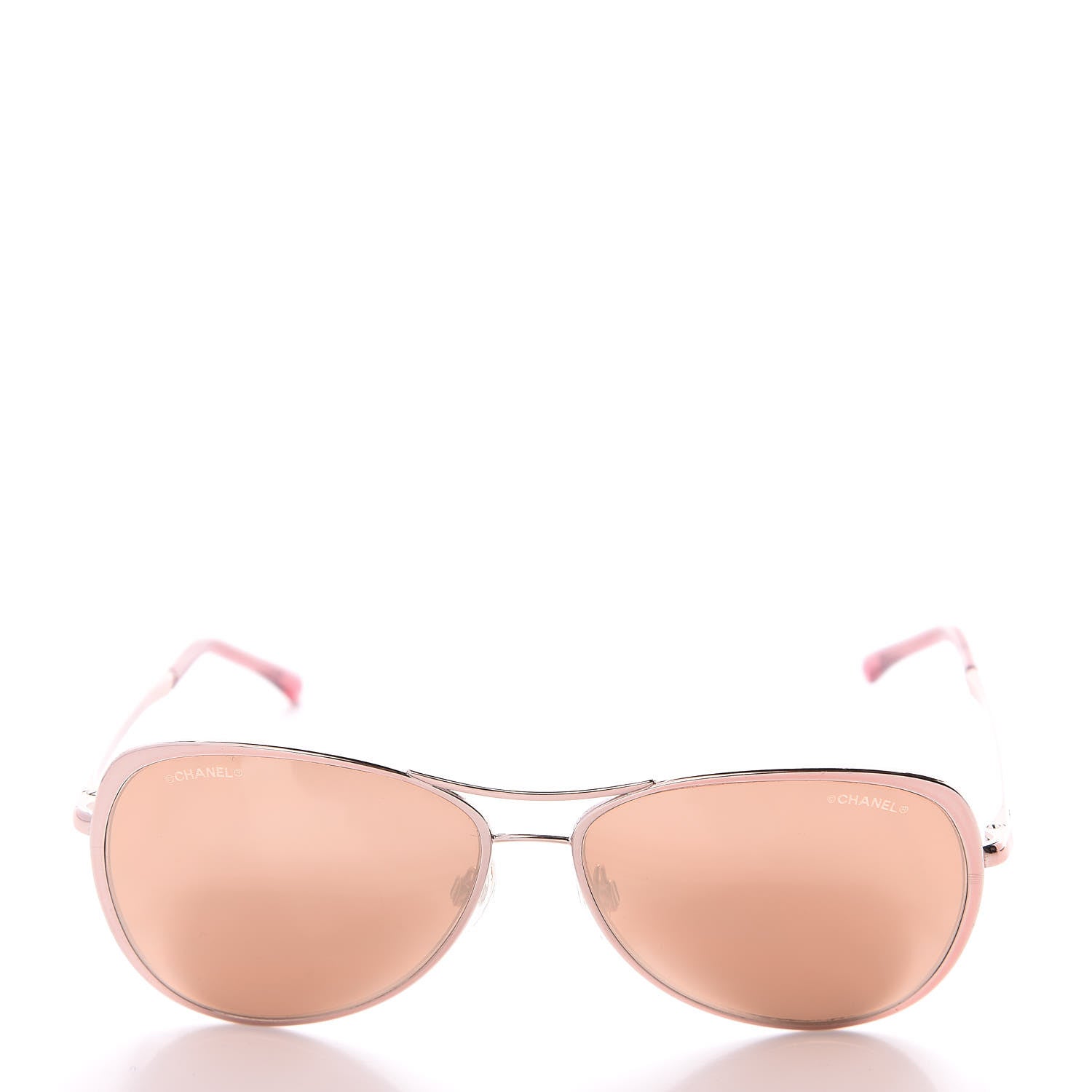Chanel Mirrored Pilot Summer Sunglasses 4223 Pink 3 of 8