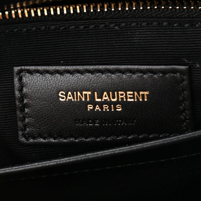 Saint Laurent Tweed Toy Loulou Shoulder Bag Black 6 of 12