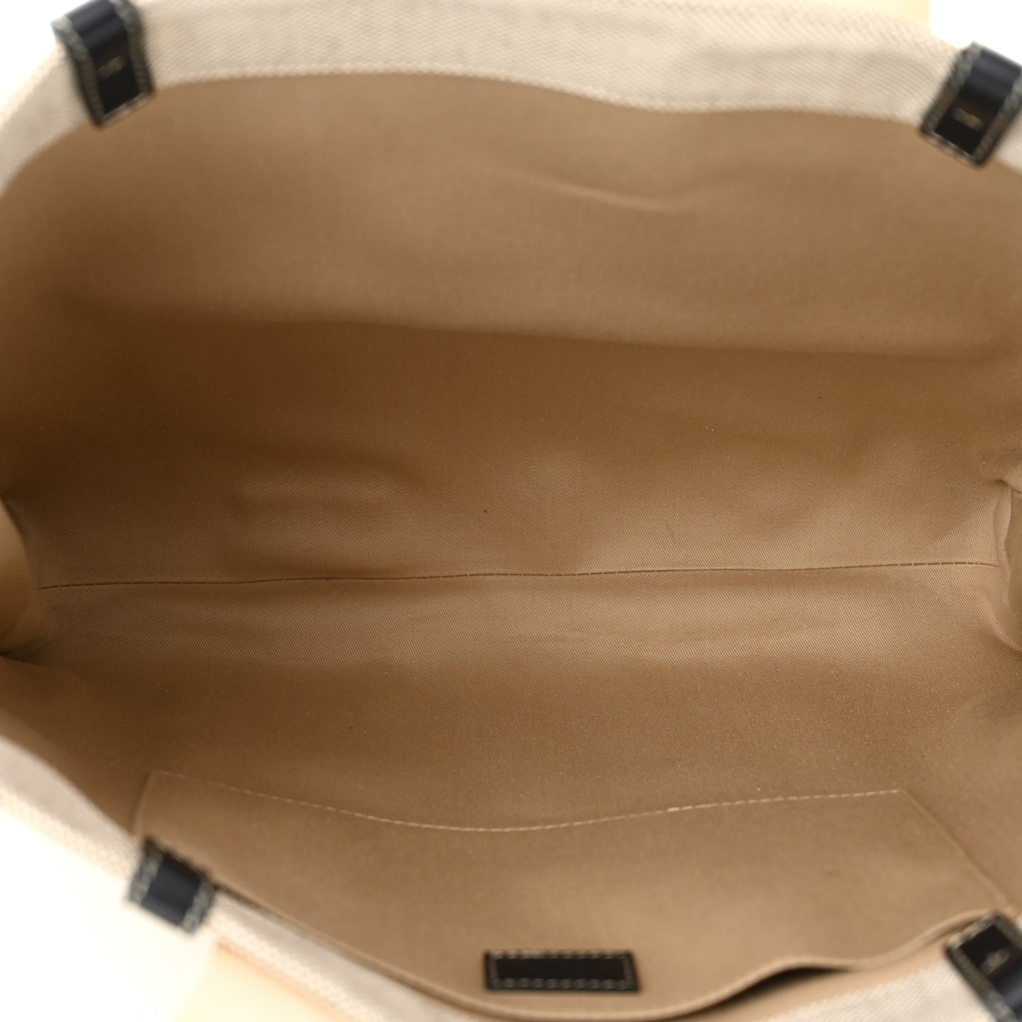 Cotton Calfskin Large Woody Ribbon Tote White Blue