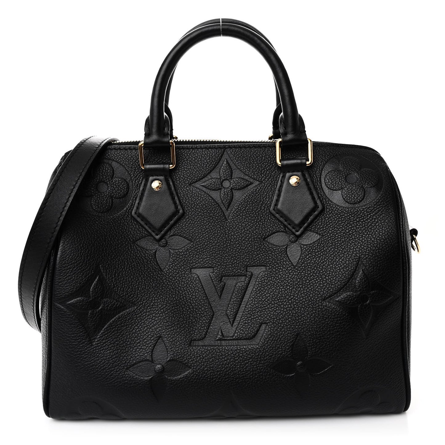 Empreinte Monogram Giant Speedy Bandouliere 25 Black