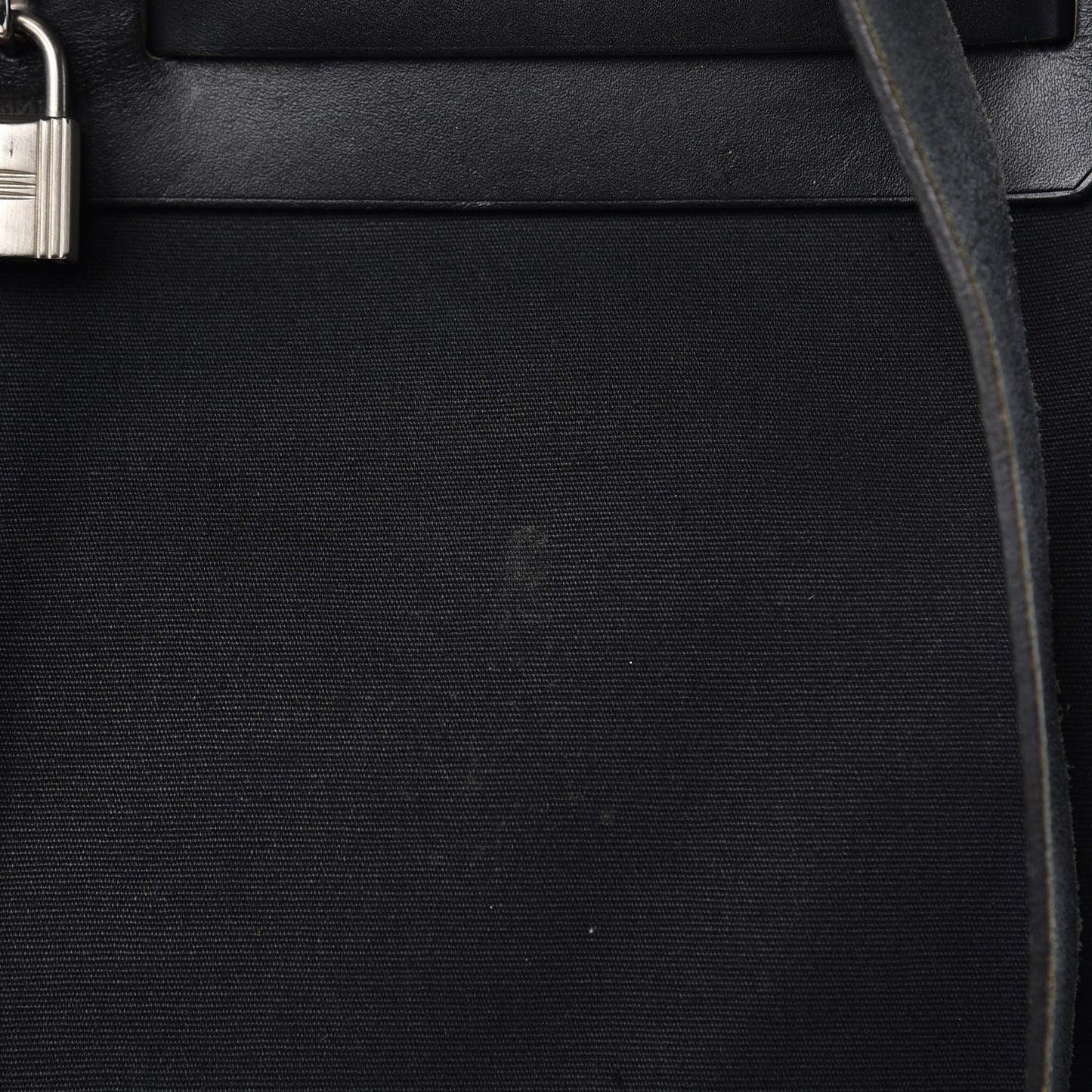 Toile Vache Calfskin Herbag 40 GM Black