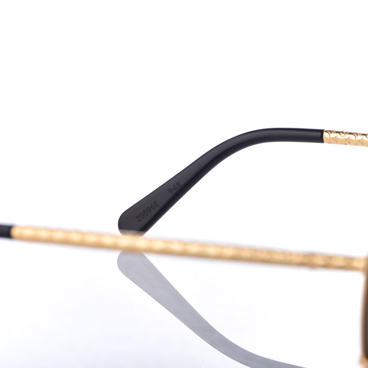 Louis Vuitton LV Drive Sunglasses Z0896E Gold 6 of 7