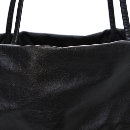 The Row Light Nappa Pim Bag Dark Brown 7 of 9