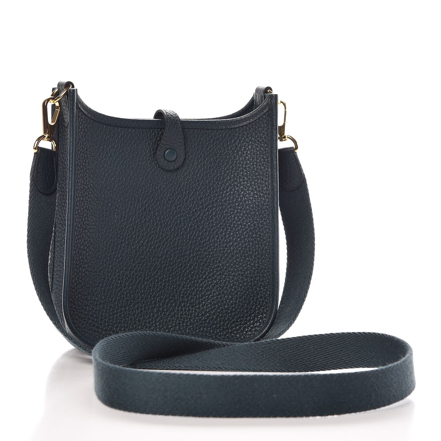 Hermes Taurillon Clemence Amazone Evelyne TPM Vert Cypress 3 of 9
