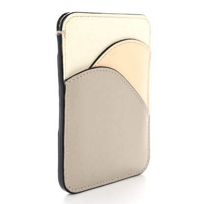 Chloe Smooth Calfskin Walden Card Holder Pastel Grey 3 of 12