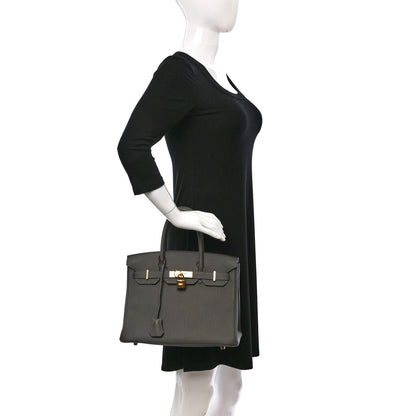 Hermes Togo Birkin 30 Gris Meyer 2 of 8