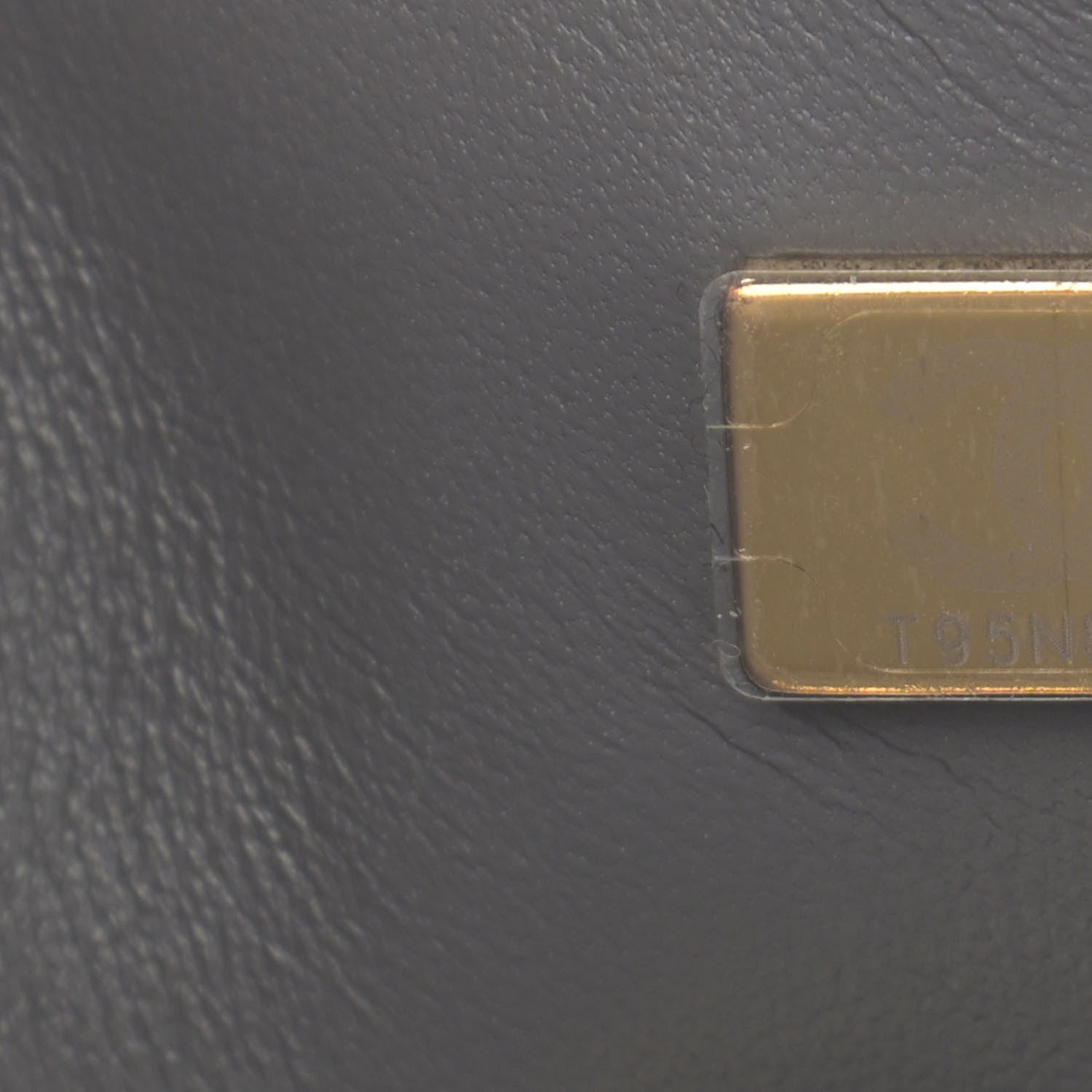 Chanel Caviar Quilted Medium Boy Flap Dark Grey 7 of 11