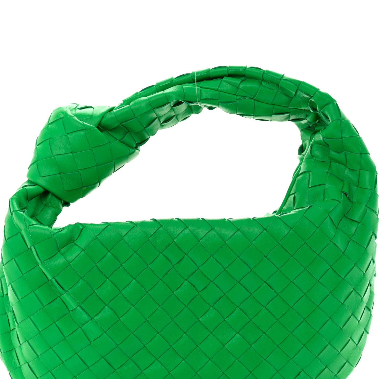 Nappa Intrecciato Teen Jodie Hobo Parakeet