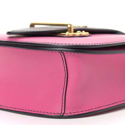 Prada City Calfskin Saffiano Cahier Crossbody Bag Fuxia Black 8 of 8