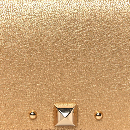 Hermes Metallic Chevre Chamkilight Medor Card Holder Dore 8 of 8