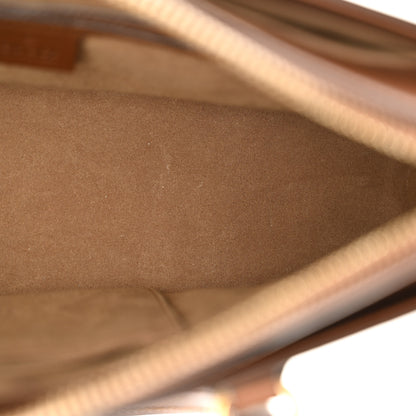 Gucci GG Supreme Monogram Small Zip Top Tote Beige Tuscany 12 of 17