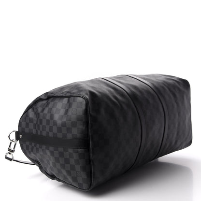 Louis Vuitton Damier Graphite Keepall Bandouliere 55 3 of 11